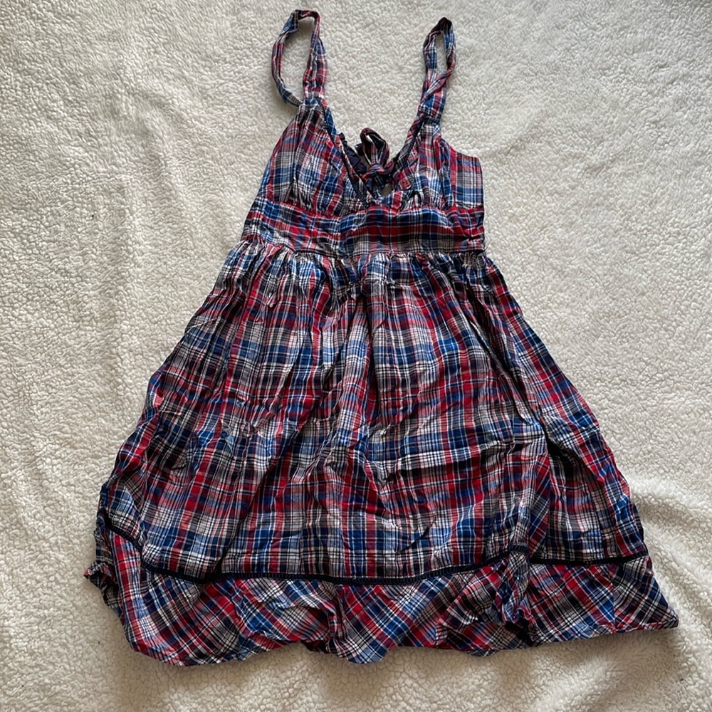 Kimchi Blue red white and blue dress